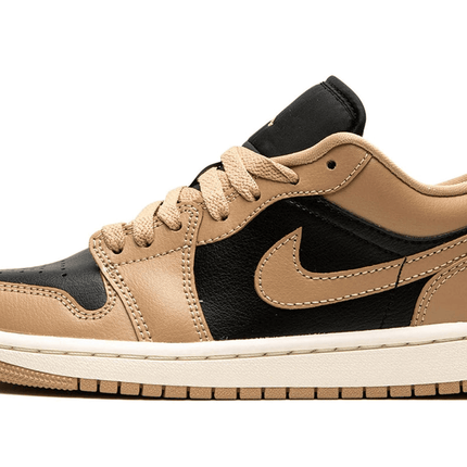Men's Air Jordan 1 Low Desert Black Shoes