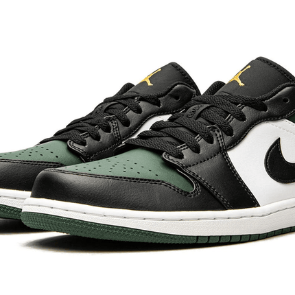 Men's Air Jordan 1 Low Green Toe Shoes
