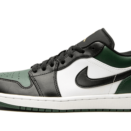 Men's Air Jordan 1 Low Green Toe Shoes