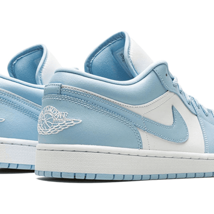Men's Air Jordan 1 Low Ice Blue Shoes