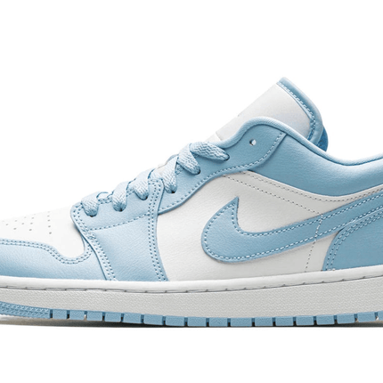 Men's Air Jordan 1 Low Ice Blue Shoes