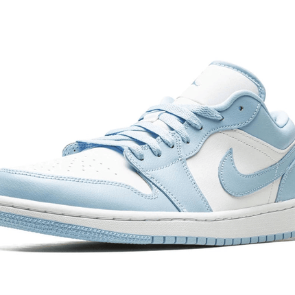 Men's Air Jordan 1 Low Ice Blue Shoes