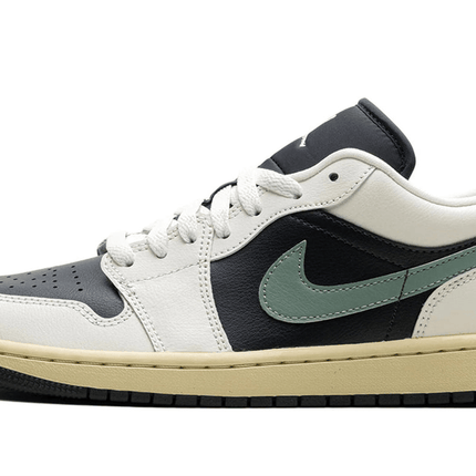 Men's Air Jordan 1 Low Jade Smoke Shoes