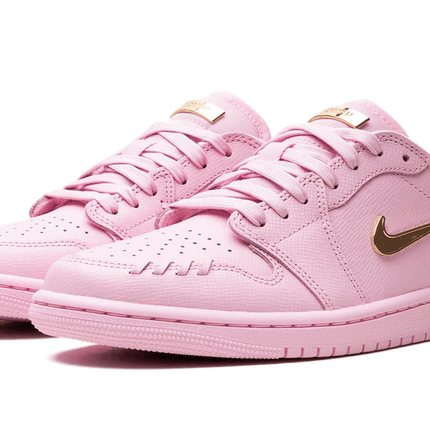 Men's Air Jordan 1 Low Method of Make Perfect Pink Shoes