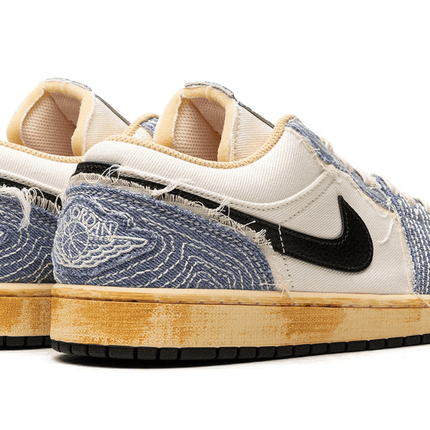 Men's Air Jordan 1 Low Sashiko Denim Shoes