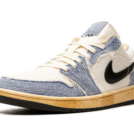 Men's Air Jordan 1 Low Sashiko Denim Shoes