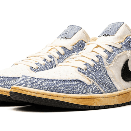 Men's Air Jordan 1 Low Sashiko Denim Shoes