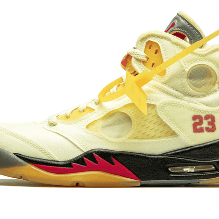 Men's Air Jordan 5 Off-White - Sail Shoes