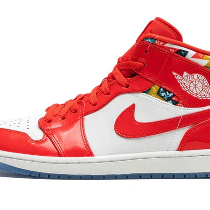 Men's Air Jordan 1 Mid Barcelona Sweater Shoes