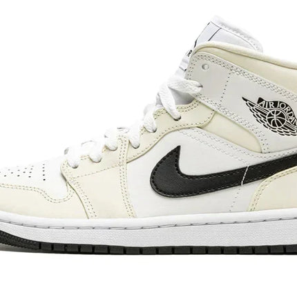 Men's Air Jordan 1 Mid Coconut Milk Shoes