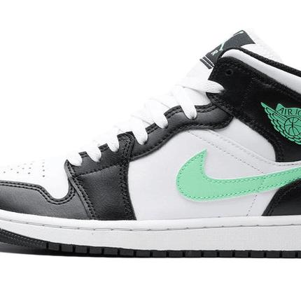 Men's Air Jordan 1 Mid GREEN GLOW Shoes