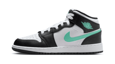 Men's Air Jordan 1 Mid GREEN GLOW Shoes