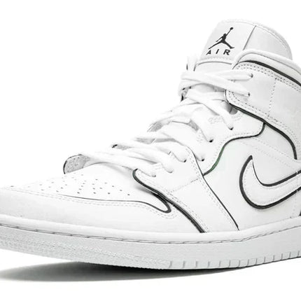 Men's Air Jordan 1 Mid Iridescent Outline Shoes