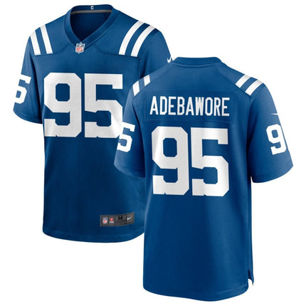 Adetomiwa Adebawore Indianapolis Colts 2025 Game Jersey - Royal
