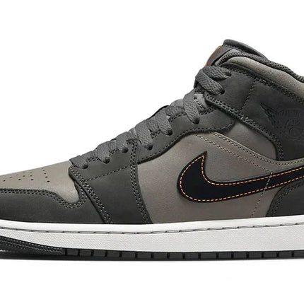 Men's Air Jordan 1 Mid Night Stadium Shoes