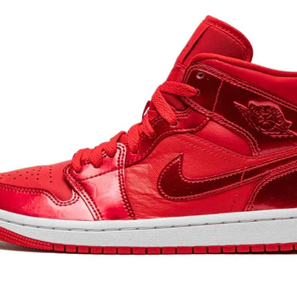 Men's Air Jordan 1 Mid Pomegranate Shoes
