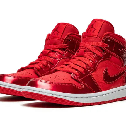 Men's Air Jordan 1 Mid Pomegranate Shoes
