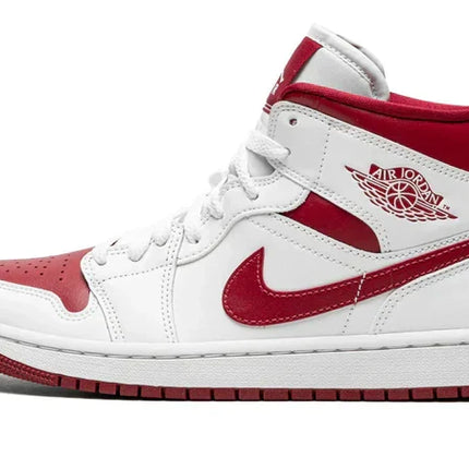 Men's Air Jordan 1 Mid Reverse Chicago Shoes