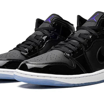 Men's Air Jordan 1 Mid Space Jam Shoes