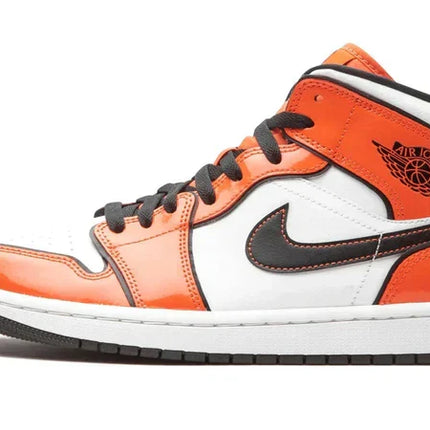 Men's Air Jordan 1 Mid Turf Orange Shoes