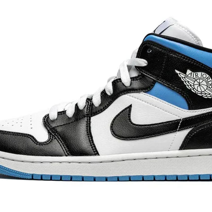 Men's Air Jordan 1 Mid University Blue Shoes