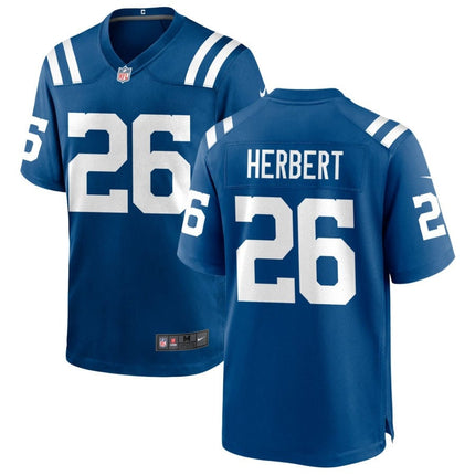 Khalil Herbert Indianapolis Colts 2025 Game Jersey - Royal