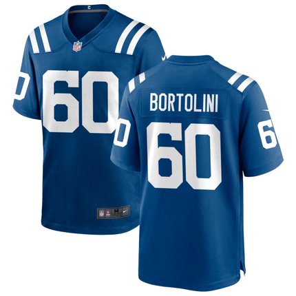 Tanor Bortolini Indianapolis Colts 2025 Game Jersey - Royal