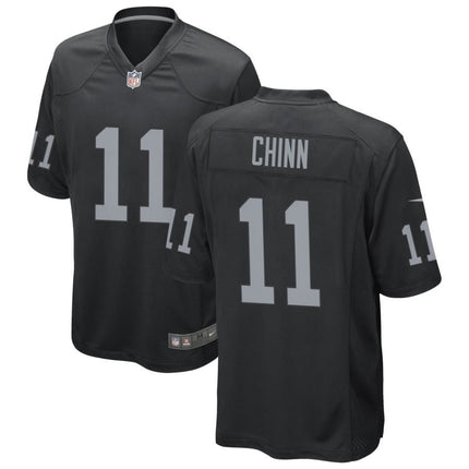 Jeremy Chinn Las Vegas Raiders 2025 Game Jersey - Black