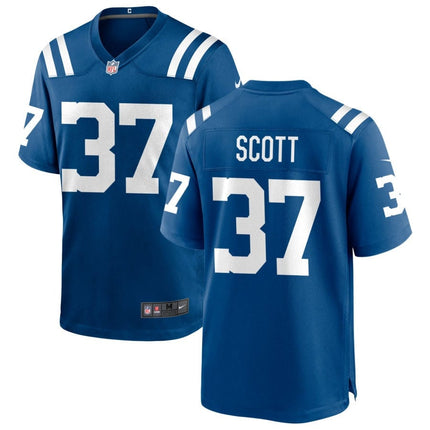 Daniel Scott Indianapolis Colts 2025 Game Jersey - Royal