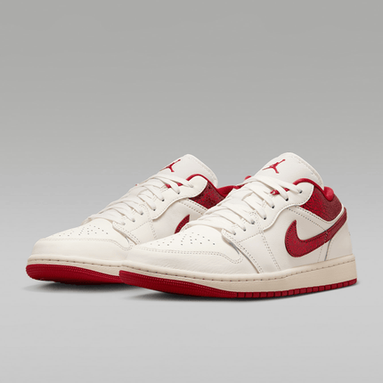 Men's Air Jordan 1 Low SE Team Red Shoes