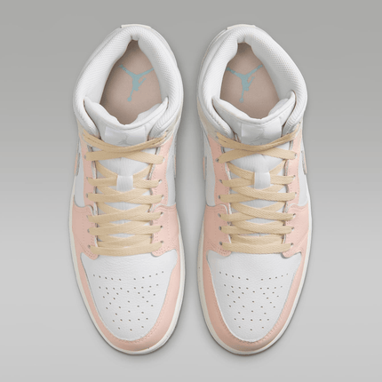 Men's Air Jordan 1 Mid SE Blue Guava Shoes