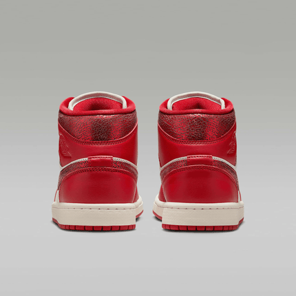 Men's Air Jordan 1 Mid SE Team Red Shoes