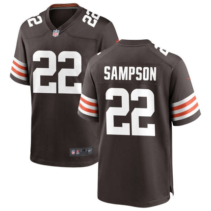 Dylan Sampson Cleveland Browns 2025 Game Jersey - Brown