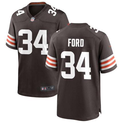 Jerome Ford Cleveland Browns 2025 Game Jersey - Brown