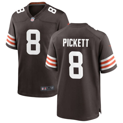 Kenny Pickett Cleveland Browns 2025 Game Jersey - Brown