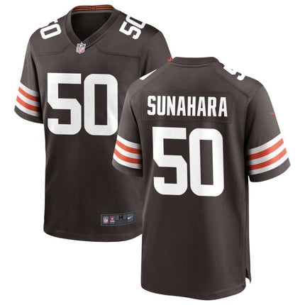 Rex Sunahara Cleveland Browns 2025 Game Jersey - Brown