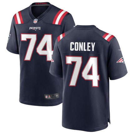 Jack Conley New England Patriots 2025 Game Jersey - Navy