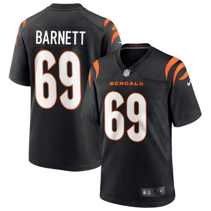 Dante Barnett Cincinnati Bengals 2025 Game Jersey - Black