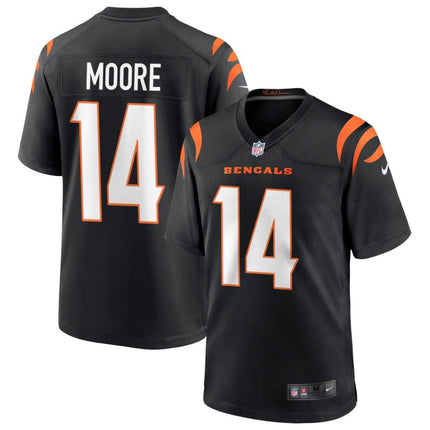Jordan Moore Cincinnati Bengals 2025 Game Jersey - Black