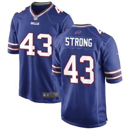 Dorian Strong Buffalo Bills 2025 Game Jersey - Royal