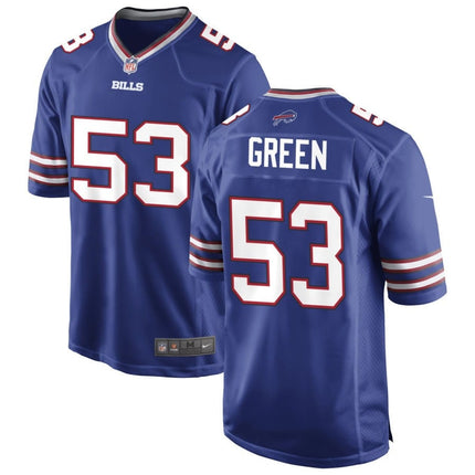 Kendrick Green Buffalo Bills 2025 Game Jersey - Royal