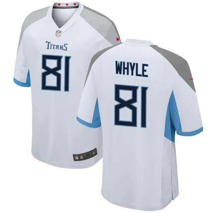 Josh Whyle Tennessee Titans 2025 Game Jersey - White