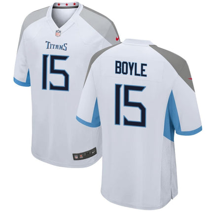 Tim Boyle Tennessee Titans 2025 Game Jersey - White