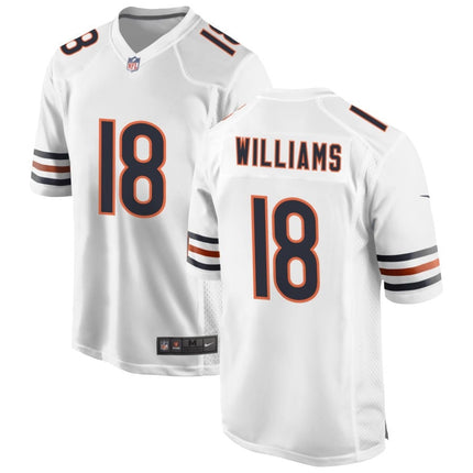 Caleb Williams Chicago Bears 2025 Game Jersey - White
