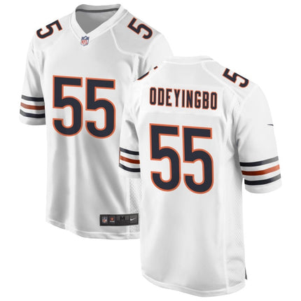 Dayo Odeyingbo Chicago Bears 2025 Game Jersey - White