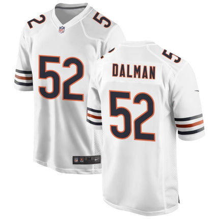 Drew Dalman Chicago Bears 2025 Game Jersey - White