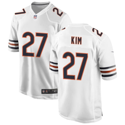 Jonathan Kim Chicago Bears 2025 Game Jersey - White