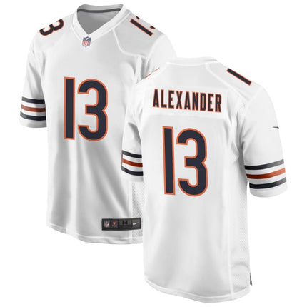 Maurice Alexander Chicago Bears 2025 Game Jersey - White