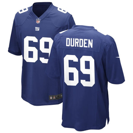 Cory Durden New York Giants 2025 Game Jersey - Royal
