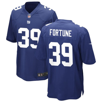 O'Donnell Fortune New York Giants 2025 Game Jersey - Royal